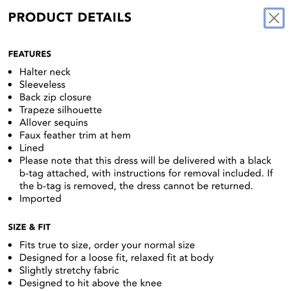 Aidan by Aidan Mattox Luxury White Halter Sequin Faux Feather Dress - Picture 9 of 14